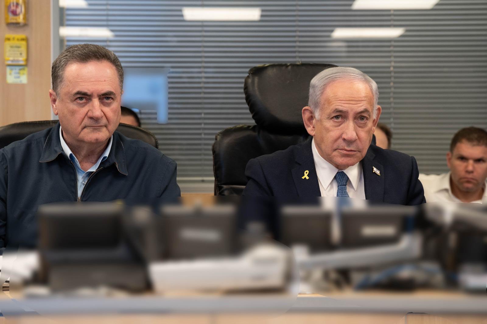ראש הממשלה בנימין נתניהו ושר הביטחון ישראל כ"ץ | צילום: לע"מ