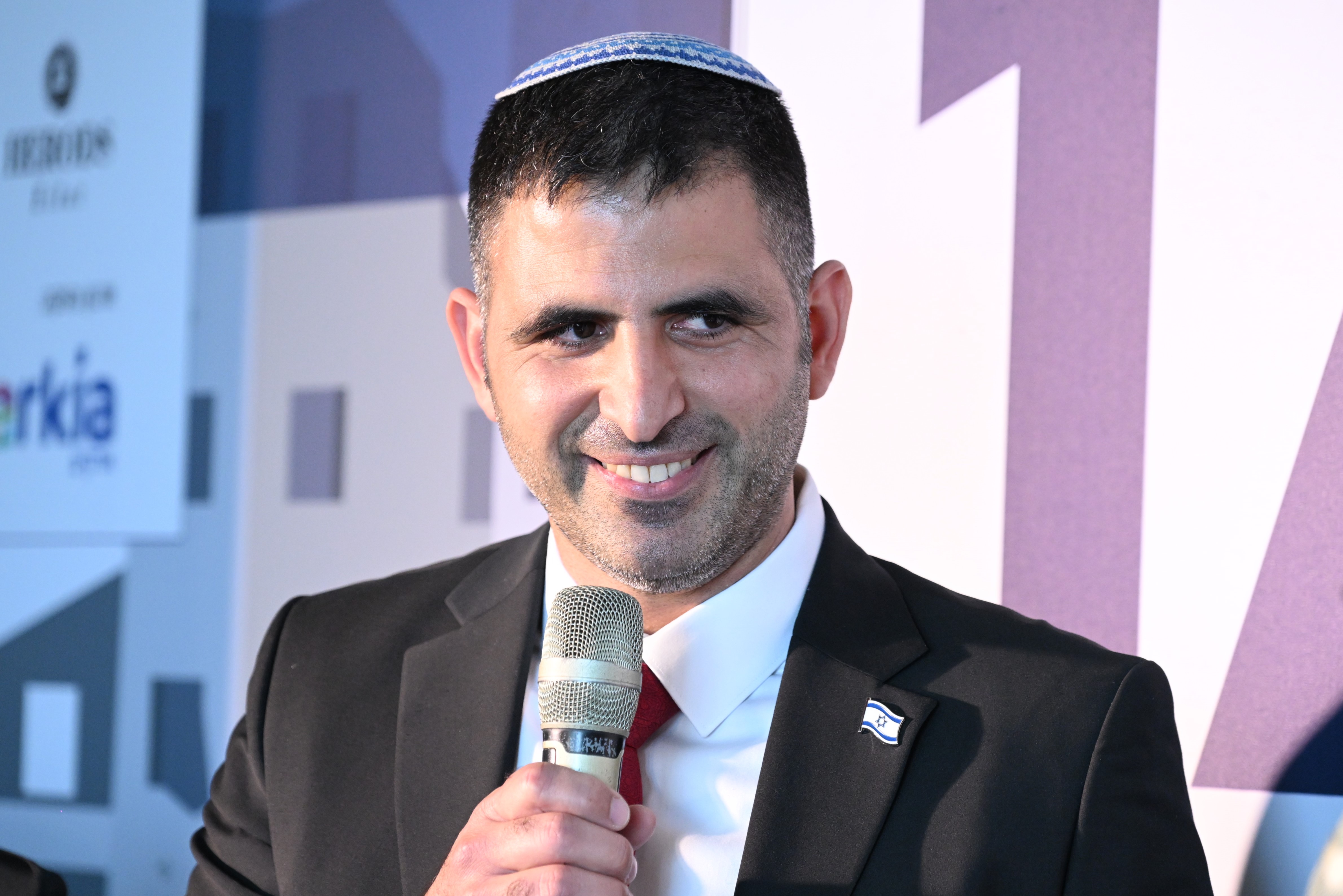שר התקשורת שלמה קרעי בכנס אילת לעיתונות 2025 | צילום: אודי פורטל