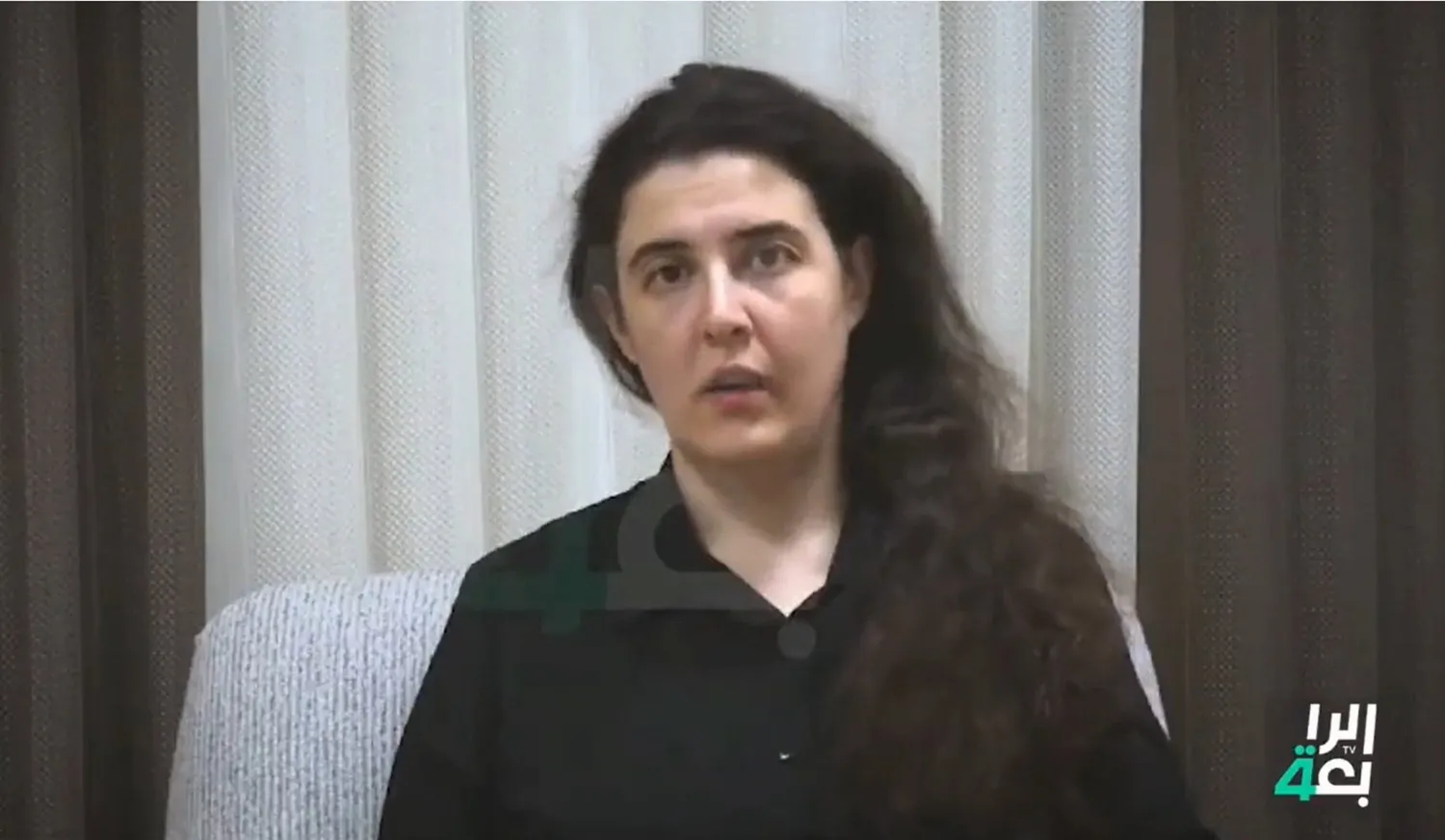 אליזבט צ'רקוב | צילום מתוך סרטון הוידאו שהפיו חוטפיה