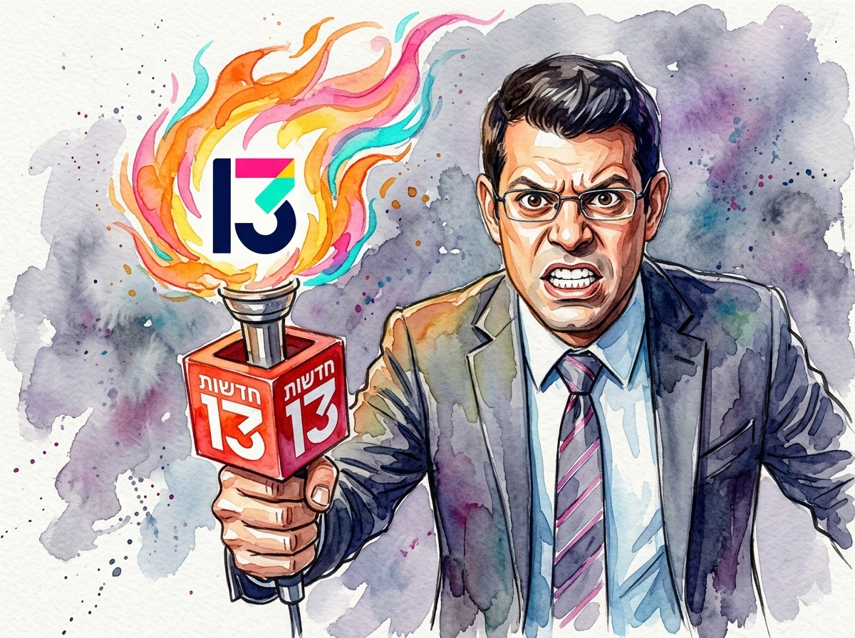 מתן חודורוב, חדשות 13 | אילוסטרציה באמצעות Gemini