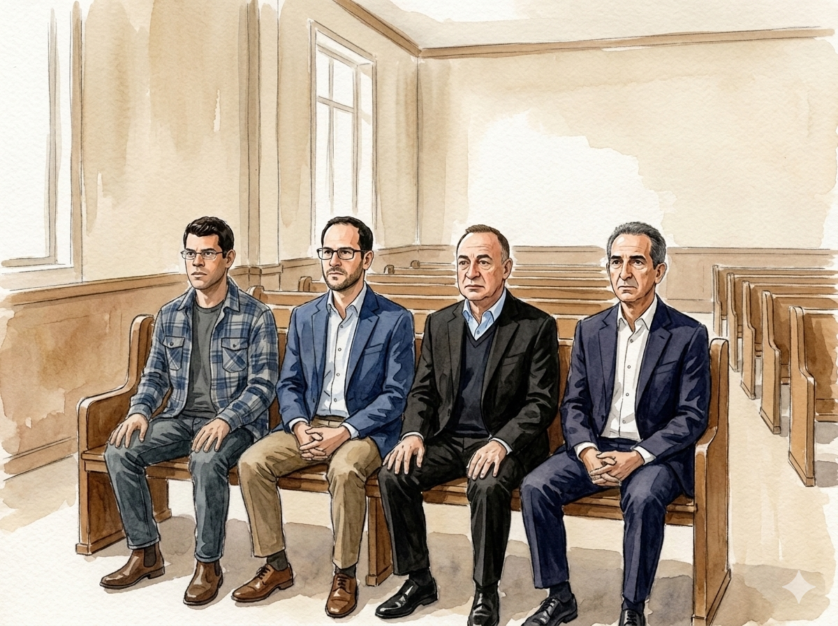 מימין לשמאל: פטריק דרהי, לן בלווטניק | אמליאנו קלמזוק ומתן חודורוב | אילוסטרציה באמצעות Gemini