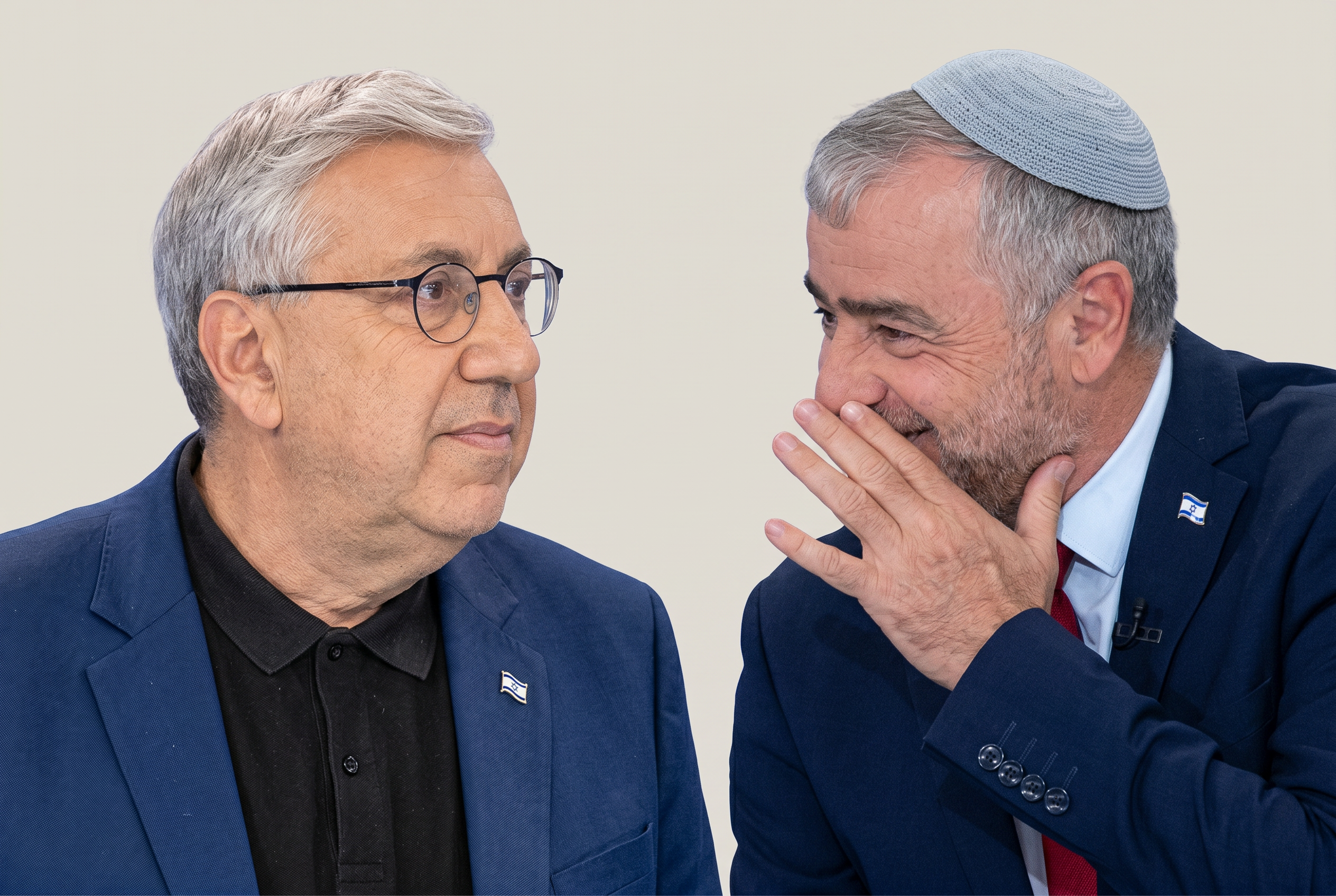 שמעון ריקלין ויעקב ברדוגו | צילום: ערוץ 14