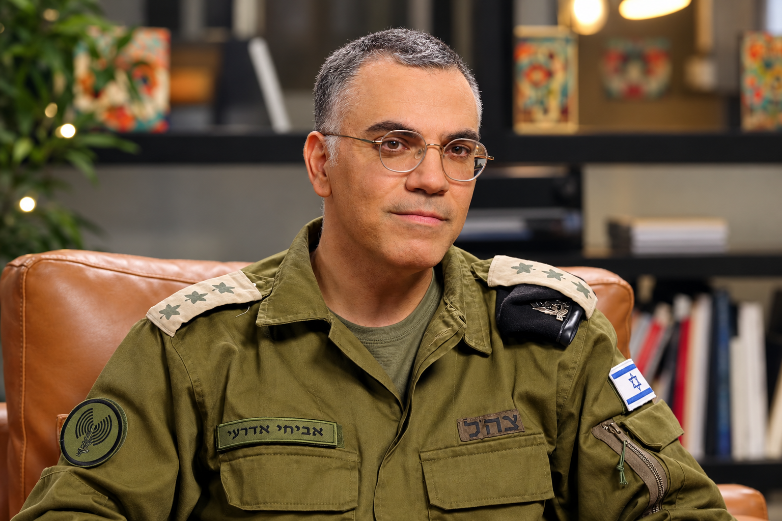 אל"מ במיל' אביחי אדרעי - לשעבר דובר צה"ל לעולם הערבי | צילום: כאן 11